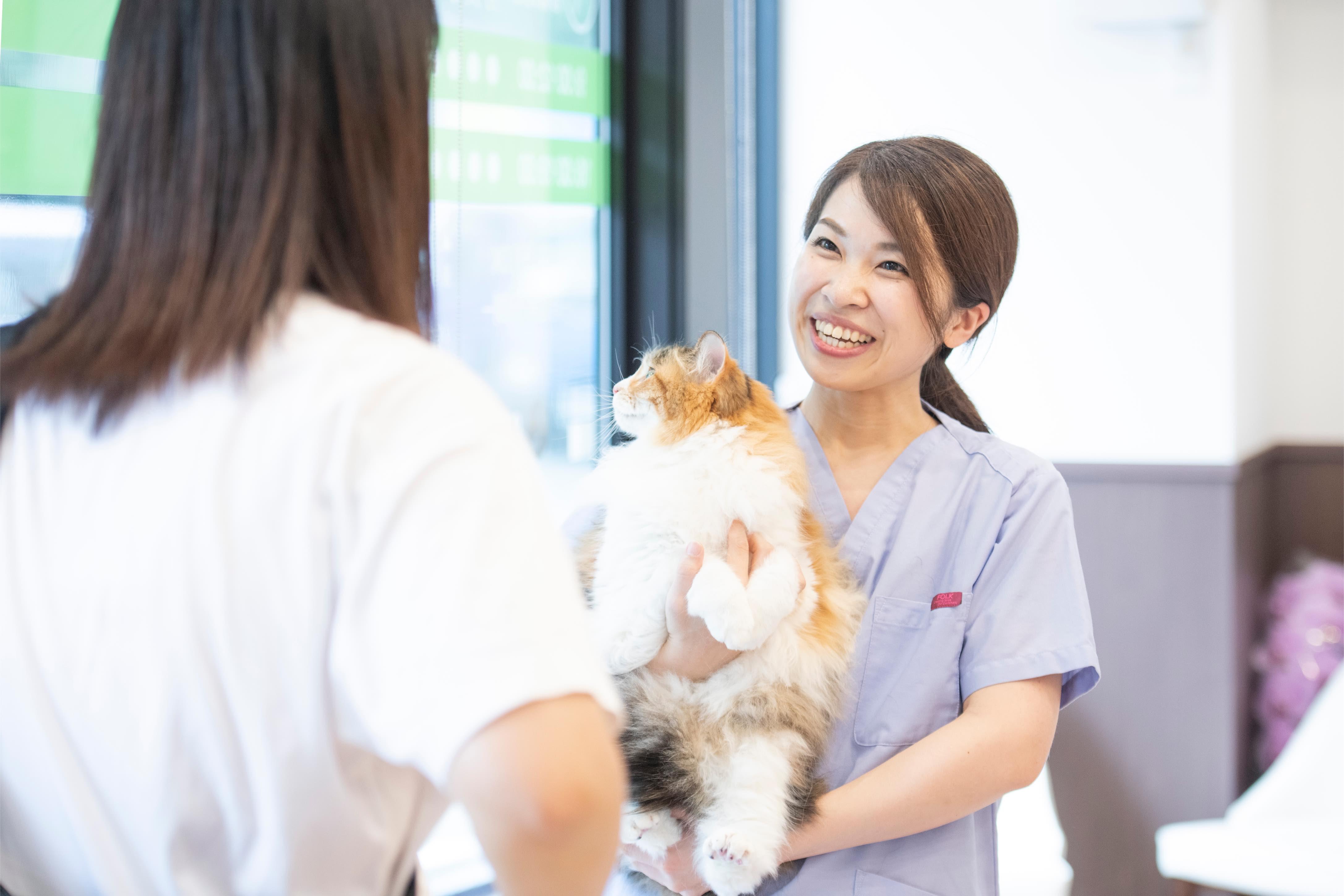メッセージ動画あり！/愛玩動物看護師募集！【東京荒川区】