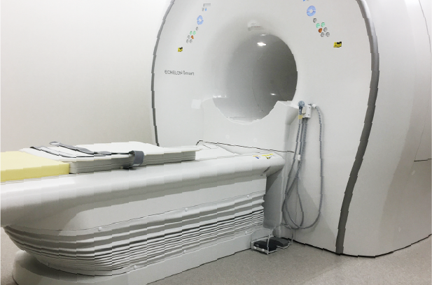 MRI室-MRI・CT等々、高度医療に対応した機器を備えています 