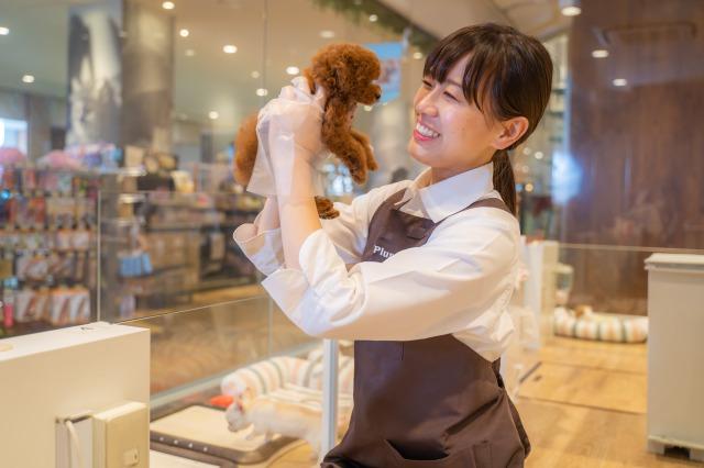 子犬や子猫のお世話も大切なお仕事！愛情を持って育ててあげてください。