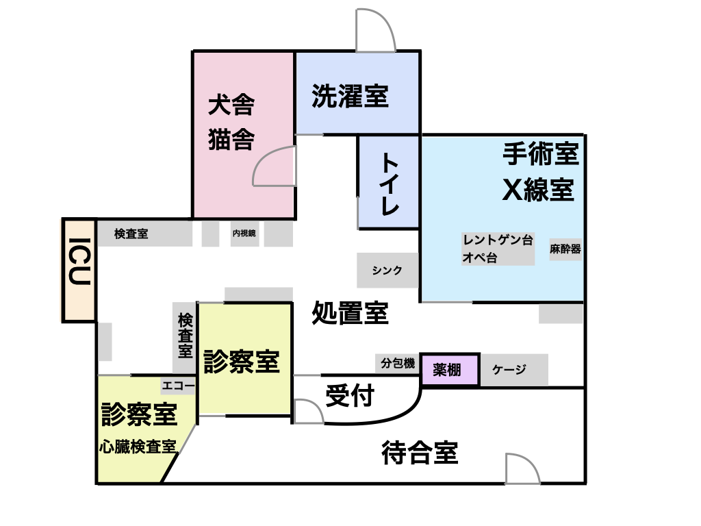 院内見取り図