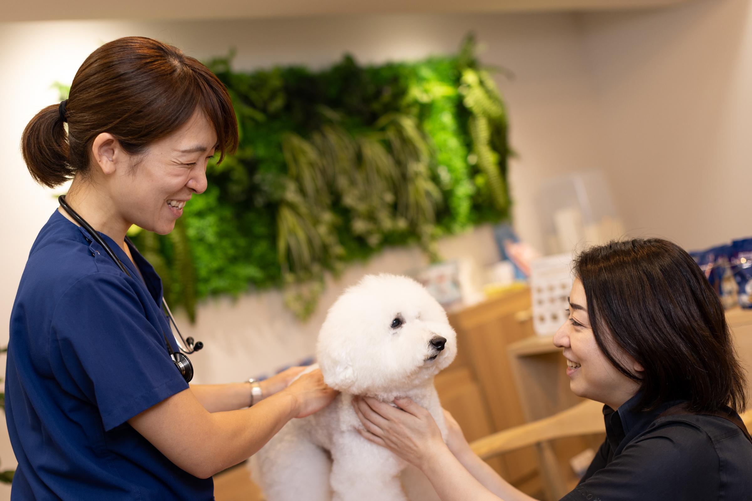 獣医師と連携しながら。