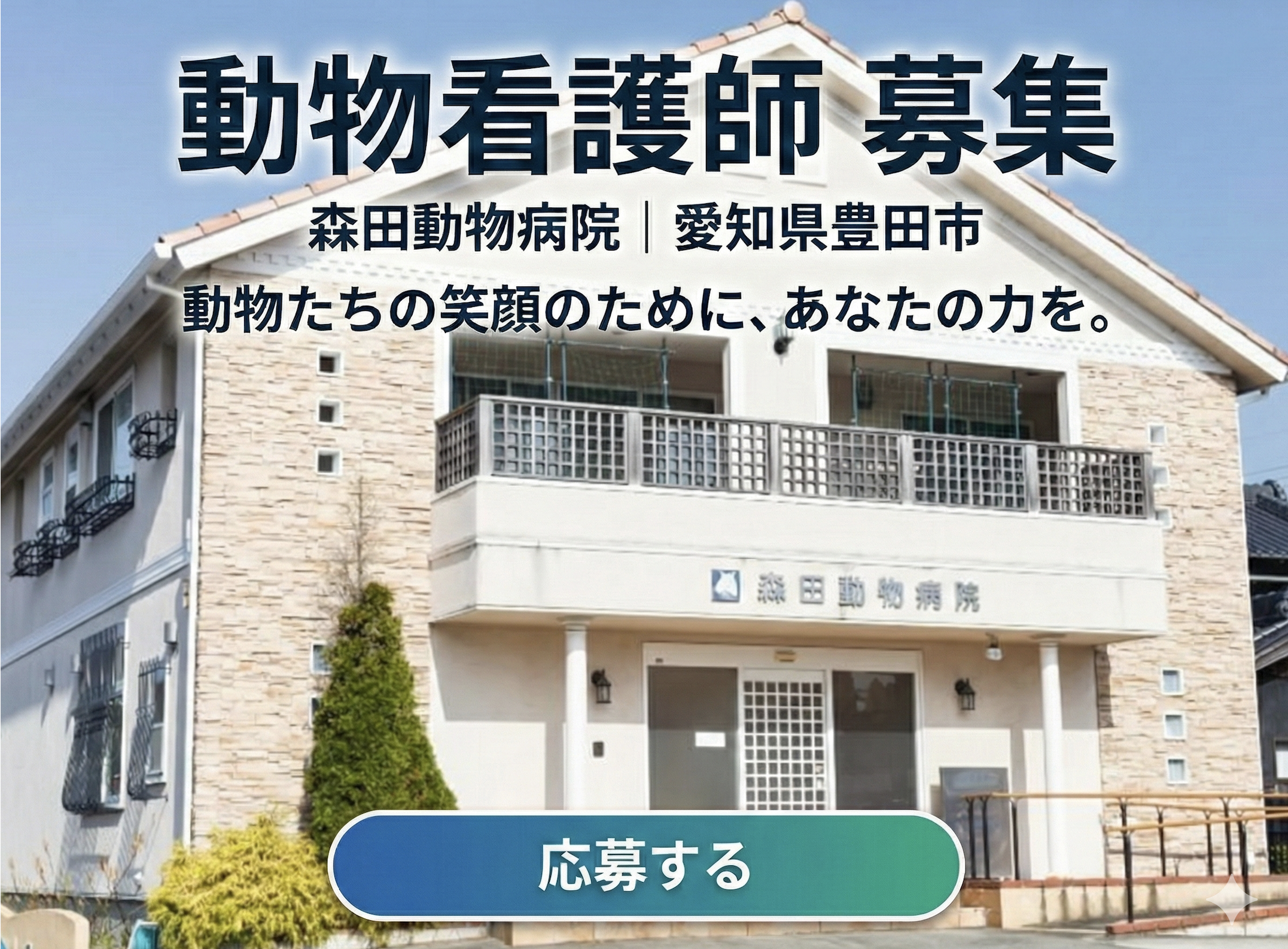 動物看護師　愛知県豊田市