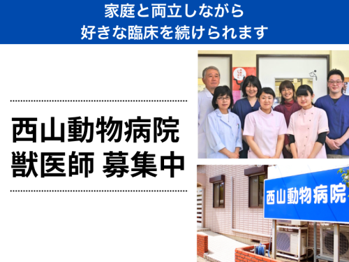 流山市｜パート獣医師｜週2日～／ブランク可／家庭と両立