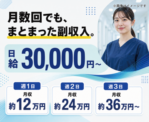 夜間救急獣医師/週1日〜/未経験でも日給3万円〜